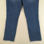 NYDJ Alina Convertible Ankle Jeans Womens 14 Blue Wash Lift Tuck Cropped Stretch Photo 10