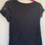 Xhilaration Xhiliration little black dress ~ crochet lace ~ lined ~ women’s sz Small Photo 6