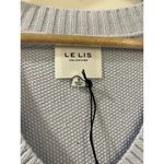 Le lis Collection NWT Women’s Light Blue Knitted Sweater Vest Size Small NEW Photo 4