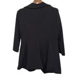 Calvin Klein Blazer/Jacket Black Open Front
Cascade Ruffle Front 3/4 Sleeve 6 Photo 2