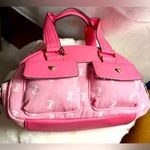 Juicy Couture NEW Glitter Pink White Bowler Bag Photo 7