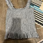 Heartloom  blue ruched small top Photo 2