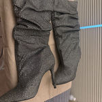 Jessica Simpson  Glittering pewter sequin Heeled Boots Photo 3