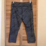 Under Armour UA womens sz Medium Compression Workout Leggings capri black white Photo 2