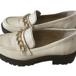 Sam Edelman  taelor beige leather lug sole loafer shoes 6.5 Photo 2