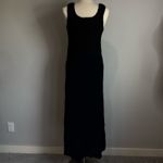 Soothe Black Crochet Tank Maxi Dress Size L Size L Photo 2