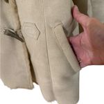 Ann Taylor Beige Faux Shearling Coat sz Small Photo 6