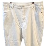 Boutique Wide Leg White High Rise Jeans Denim 2X 14 Plus Size New Never Worn Photo 5