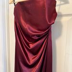 Jessica McClintock Like New Vintage  Long Strapless Draped Evening Dress Photo 2