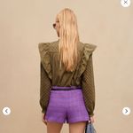 Maje  Linode Eyelet Cotton Top Size 1 Photo 4