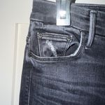 MOTHER Women's Black Looker Ankle High Rise Skinny Jeans. Size 28! Amazing shape Photo 4