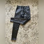 Dressy sexy faux leather pants 🔥 Black Size 6 Photo 3