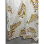 Billabong  x Sincerely Jules Jumpsuit Size M Palm Leaf Tie Front Wide Leg Boho Be Photo 5