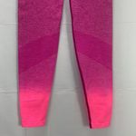 PINK - Victoria's Secret PINK Victoria’s Secret Seamless Hot Pink Workout Ombre Tights Leggings S… Photo 8
