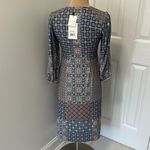 Hale Bob  Ariyanna Midi Jersey  Dress Blue Photo 5