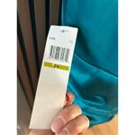 Suzi Chin teal green mother of the bride wedding dress size 14 sleeveless scrunc Photo 5