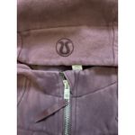 Lululemon Scuba Hoodie Cotton Velvet Roses size 6 Deep Purple Photo 10