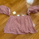 Good Luck Gem  Women’s Strapless Red White Striped Top Summer Sz Large Photo 6