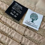 Orchard Corset Size 28 100% Cotton Mesh Corset Tan Photo 2