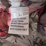 Floral Maxi Dress with Rope Straps and tie in the back; size medium Pink Photo 2