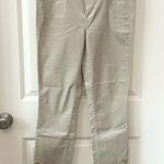 Loft  Tan Velvet Button Ankle Pants 6/28 NWT Photo 7