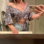 Dalavision V Neck Summer Top Photo 3