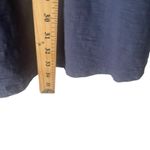 cupio  Women's Size Medium Blue‎ Peasant Embroidered Boho Mini Dress Photo 8