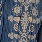 Johnny Was Liona heavily embroidered velvet dress NWT Photo 12