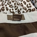 Gracia  Pleated Animal Print Skirt Size Small Photo 6