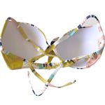 new Dalcosta ❤︎ Brazil Padded 2 Ways to Wear Bikini Top with Bow ❤︎ Stripe Print Size L Photo 12