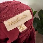 Modcloth  pink swing high waist eyelet skirt M Photo 4