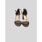 Bandolino Glittery Gold Open Toe Block Heel Sandals Ankle Strap Buckle Closure Photo 11