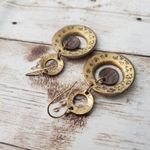 Vintage Earrings Hooks for Pierced Ears Unusual Dangle Earrings Photo 2