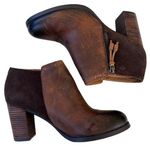 Sperry EUC Top-Sider Leather Heeled Ankle Boots Size 7.5 Photo 0