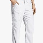 Carhartt Wonderwink 504 Women's Straight Leg Cargo Pant Scrubs Work White Nurse Force S Photo 0