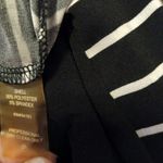 Calvin Klein S Jersey Long Sleeved Striped Section Pullover Dress in Black White Photo 9