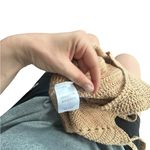 Lovers + Friends  Equator Knit Halter Mini Dress Tan Crochet Size Small Photo 10