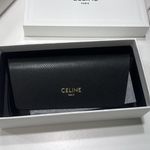 CELINE 56mm Round Sunglasses Red Shiny Red Photo 10