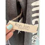 Ron Jon  Surf Shop Womens M Ft. Myers Beach Hoodie Tie Sweatshirt Front Pocket Photo 4