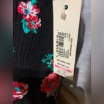No Boundaries  Black Floral Skort Photo 3