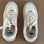 Madewell  Kickoff Trainer Sneakers in Antique Cream Multi, Size 6.5 Photo 4