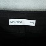 Nine West  Shorts Womens 10 Black High Rise Button Fly Stretch Denim Jean New Photo 8