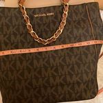 Michael Kors Brown MK Monogram Tote Photo 4