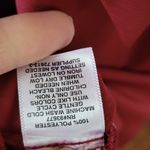 Belle Sky Belle & Sky burgundy cold shoulder blouse size lar Photo 6