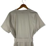 Alex Marie Women's Size 16 Khaki Tan Belt Utility Dress Pockets Linen Blend Photo 4