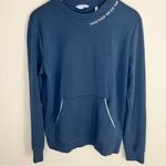 Peloton Navy Blue ELEVATE Pocket Crewneck Pullover Sweatshirt Womens Small soft Photo 3