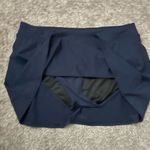 Lands' End  Blue Swim Skorts/Skirt  with Smooth Fabric and‎ Clean Hem Size 14 Photo 2