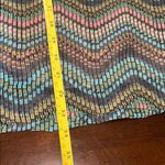 Esley  Chevron Patterned Mini Dress - Multicolor Photo 11