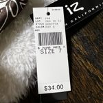 Iz Byer NWT  Juniors Brown and White Floral Skirt Photo 9