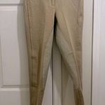 Douglas Tan Riding Breeches Pants wZipper Pockets & Velcro at Leg Bases Size 32R Photo 0
